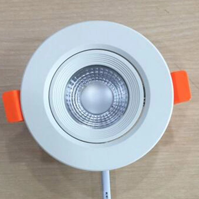 Kunststof AL draaibare LED inbouwspot 6W 9W 12W