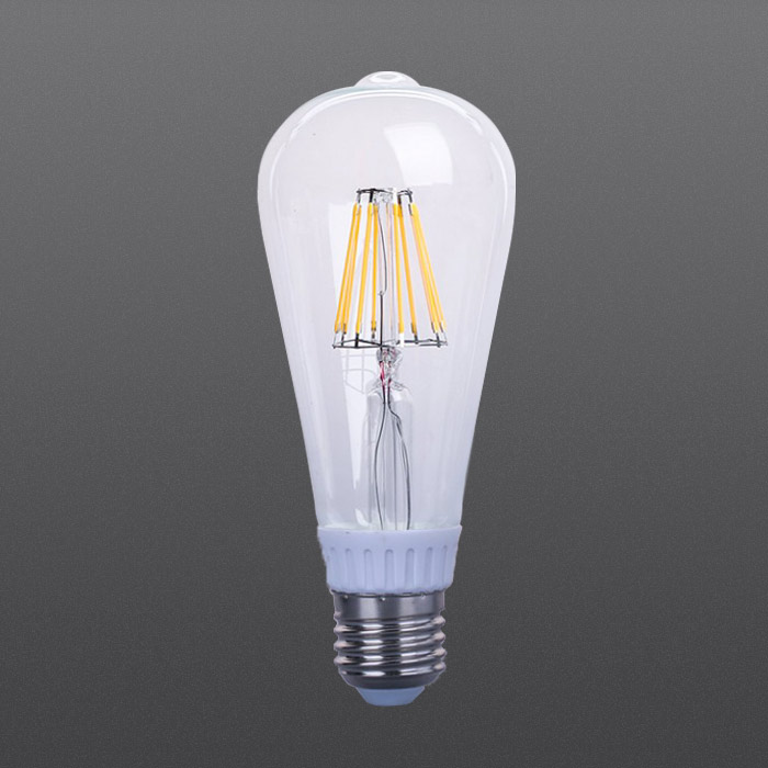 Filament bulb ST64 8W dimmable