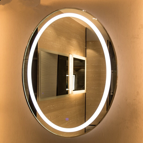 Ovale LED-spiegel met aanraaksensor