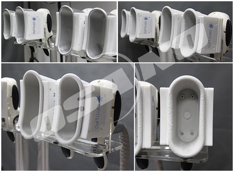 Innovatieve Cool Lipolyse-afslankmachine Vier handgrepen werken samen