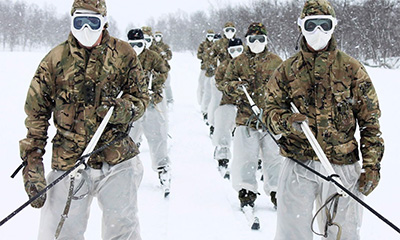 Militair winterfleecejack