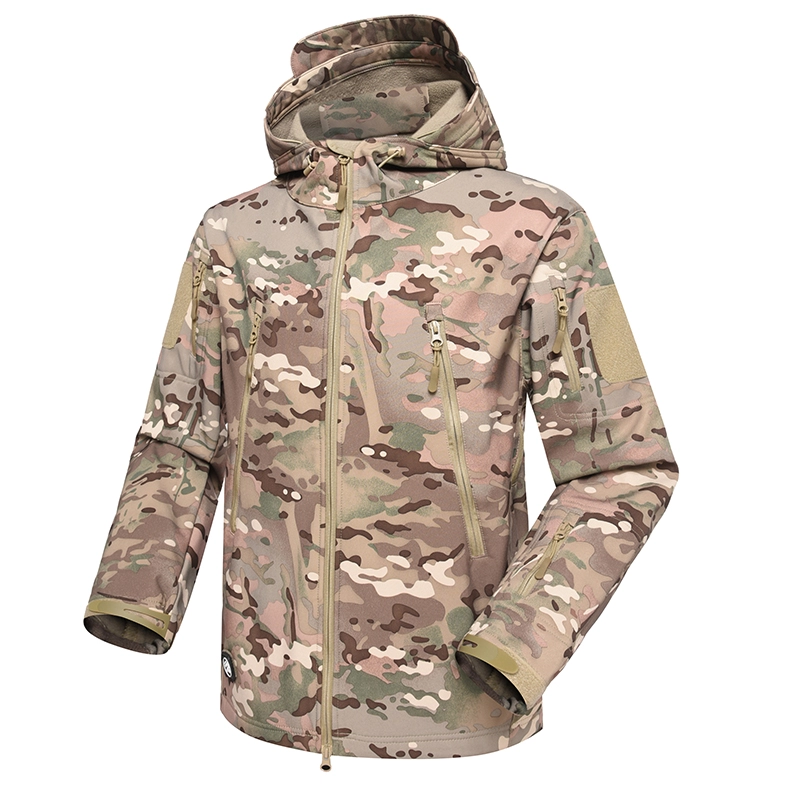 Multicamouflage militaire winterfleece jas