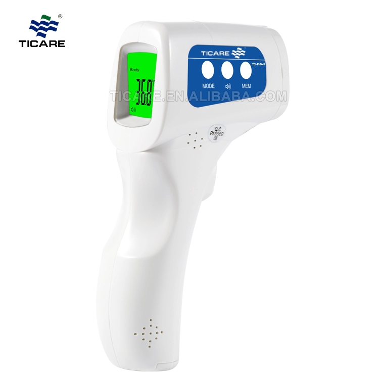 Medische digitale infrarood voorhoofdhuidthermometer geschikt voor gebruik door baby's of volwassenen