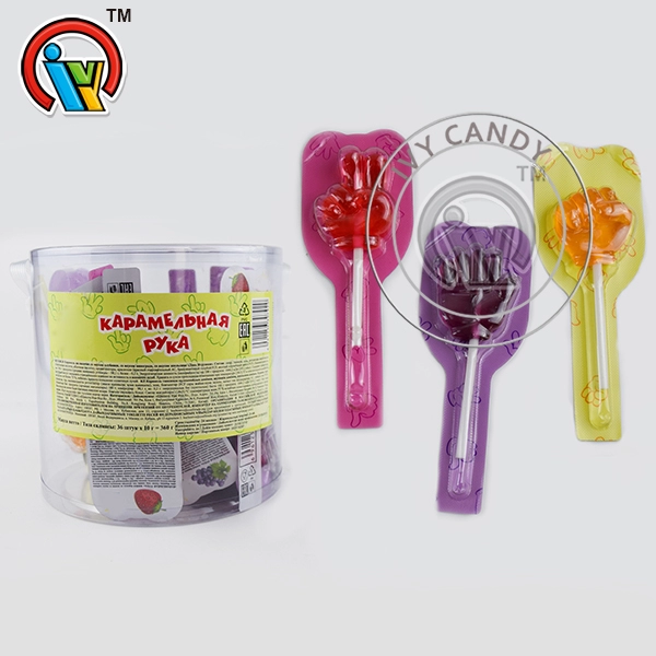 Feest Grappige Steen-Paper-Scissors Lollipop Hard Candy