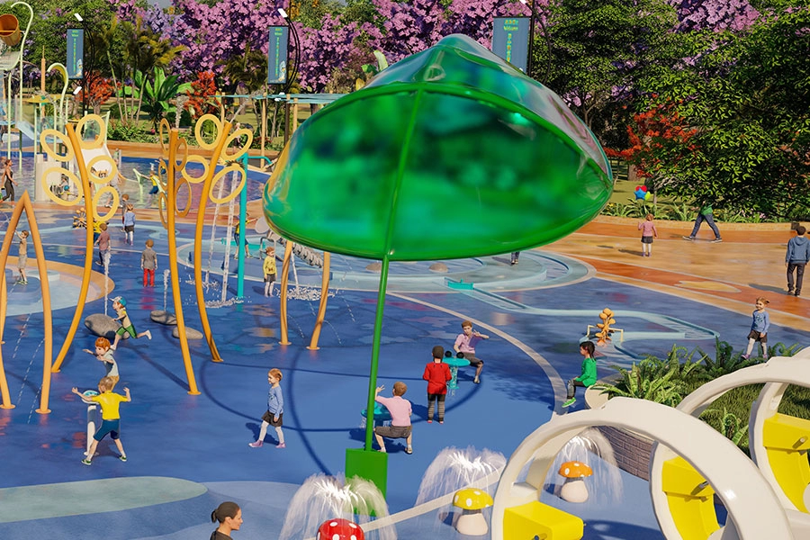 Home Beste De Water Splash Pad-parken te koop