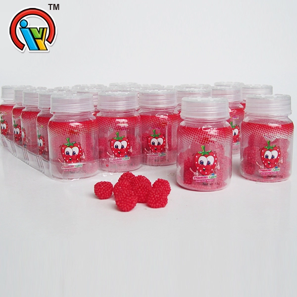 Fruit Jelly Soft Gummy Candy in fles