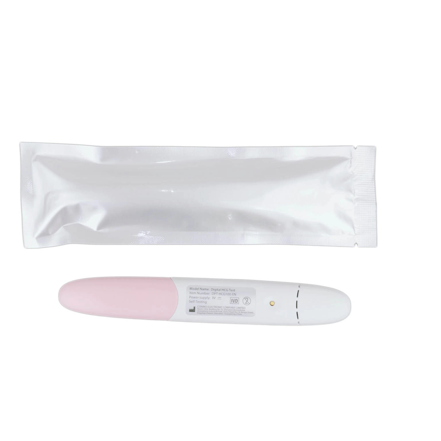 Aangepaste logo elektronische zwangerschapstest pen en urine zwangerschapstest thuis