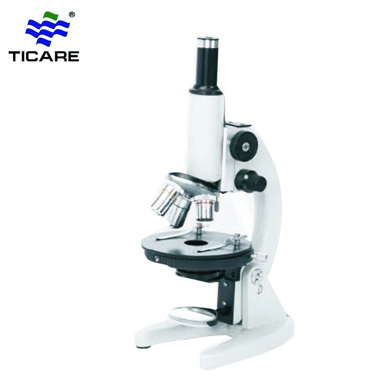Optische biologische microscoop XSP-L101 Basic monoculair voor studentenschoollaboratorium
