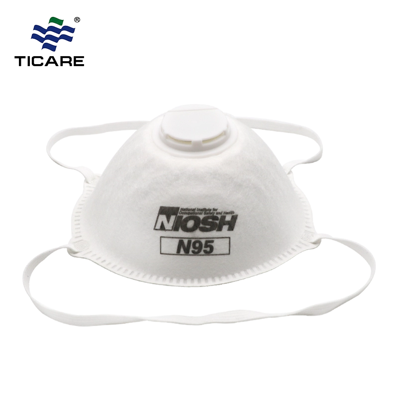 N95 medisch wegwerp gezichtsmasker met 95% bacteriefilter