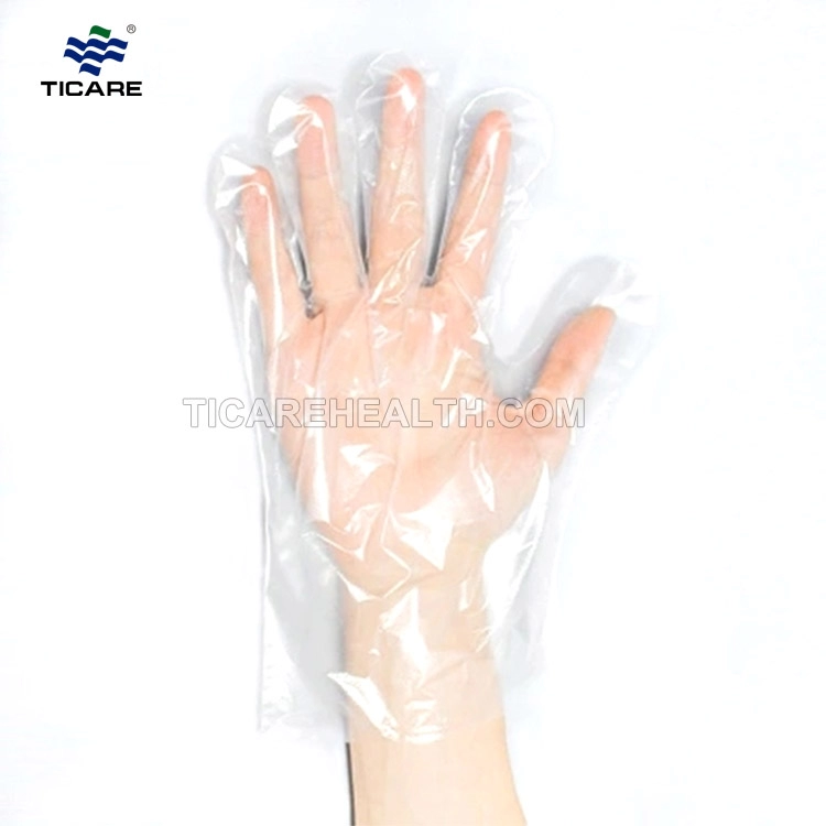 Wegwerp PE-onderzoek Polyethyleen handschoenen voor medisch gebruik