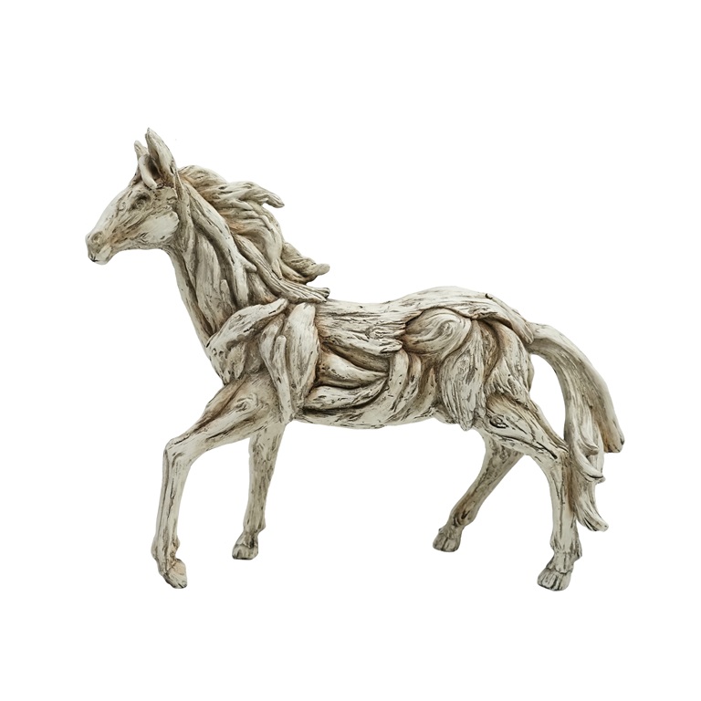 Drijfhout paard