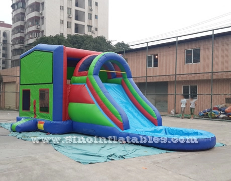 5in1 modulepanelen opblaasbaar springkussen voor kinderen met glijbaan van Sino Inflatable