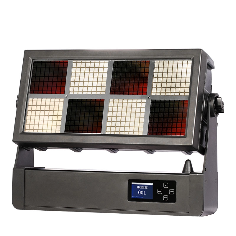 8x50W COB LED-schijnwerper met wolfraameffect