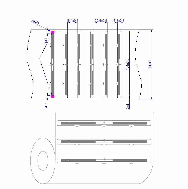 Bibliotheekboeken Rfid-tag