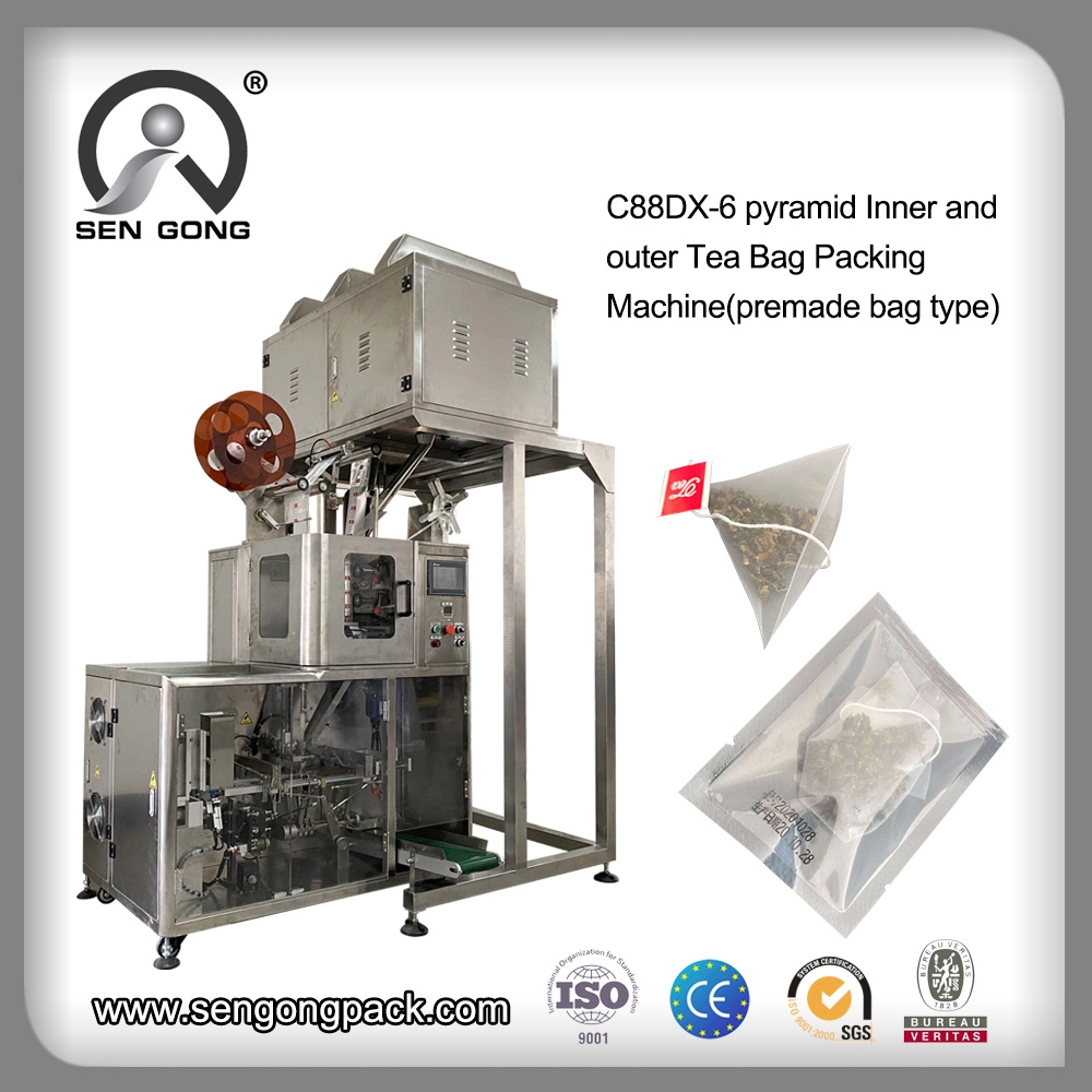C88DX Automatische bioweb-zakverpakkingsmachine (zaktype)
