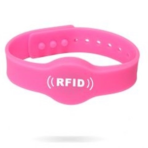 Logo afdrukken RFID-siliconenpolsbandjes voor toegangscontrole voor evenementen