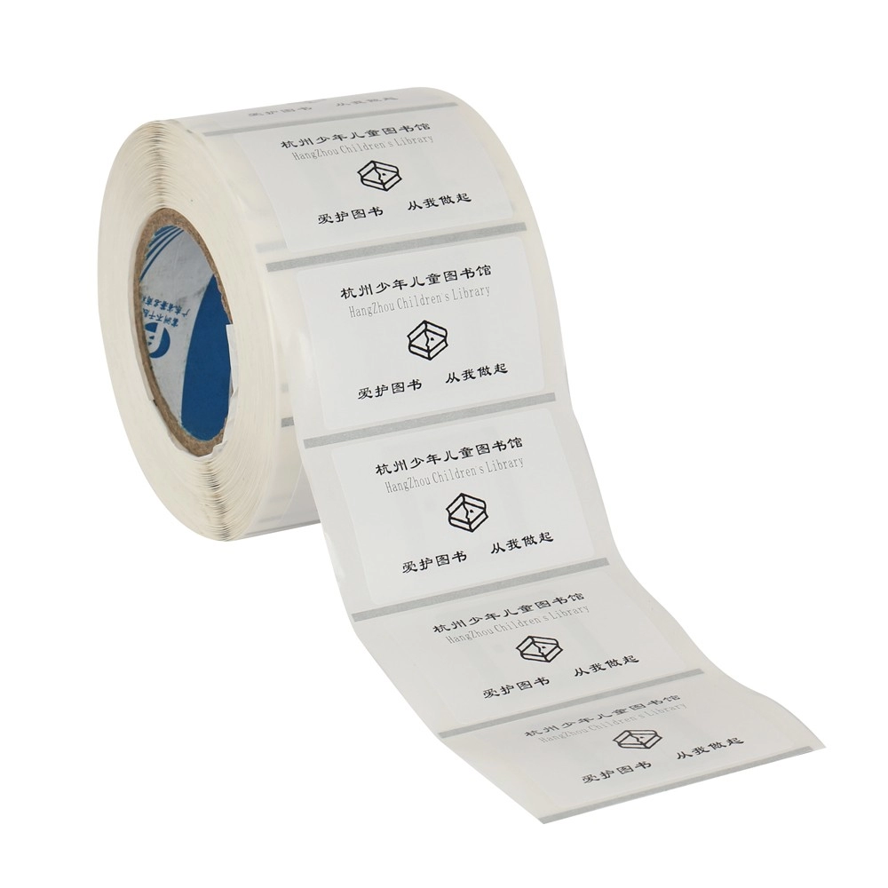 Boekbeheer 860-960MHz antidiefstallabel RFID-sticker Rfid-tag voor bibliotheek