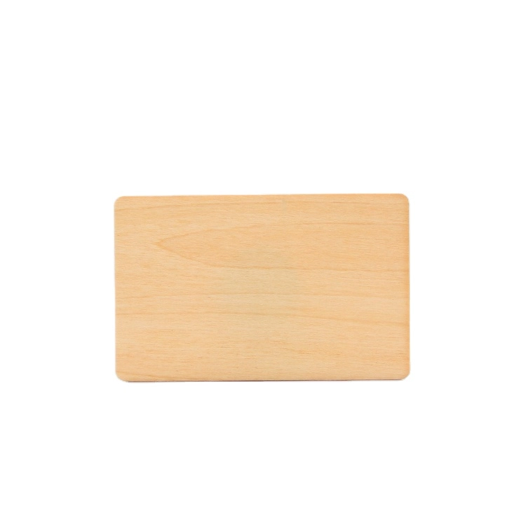 RFID houten zakelijke hotelkaart NFC houten kaart