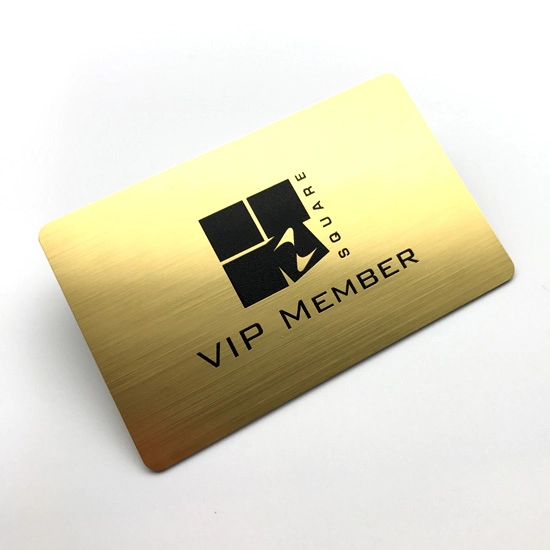 Speciale ambachtelijke bedrukking van PVC VIP-kaarten voor clubs