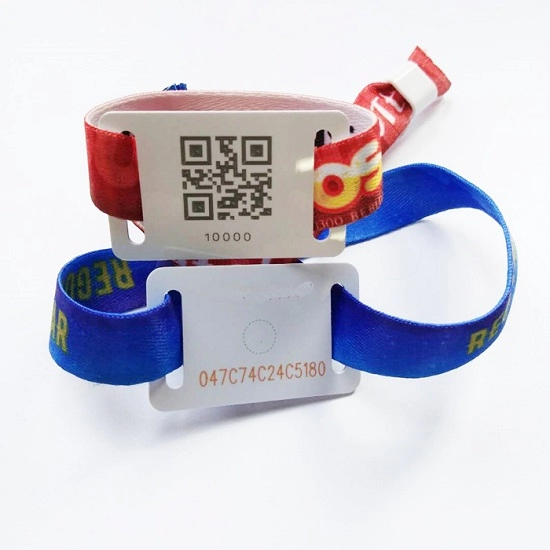 Slimme RFID NFC stoffen armbanden