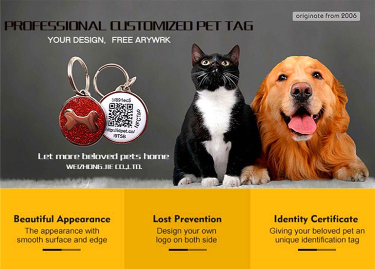 Huisdieren ID-tags Nfc