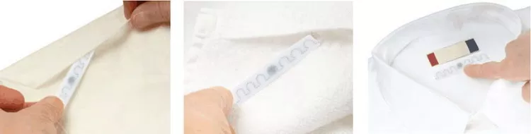 RFID-textiel wasbaar waslabel