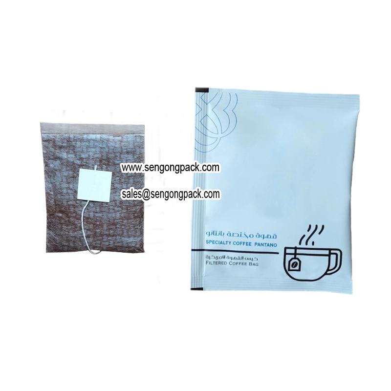 C19H PLA PLA Biologisch afbreekbare filters voor koffiezakverpakkingsmachine