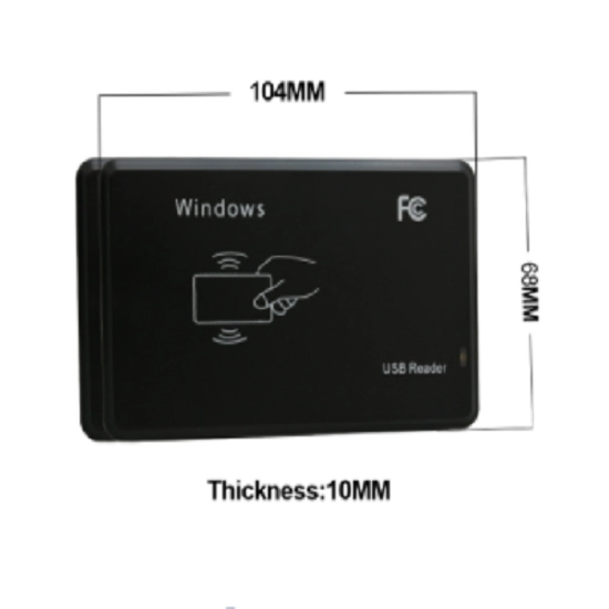 125KHZ USB/RS232-interface LF RFID Smart ID-kaartlezer