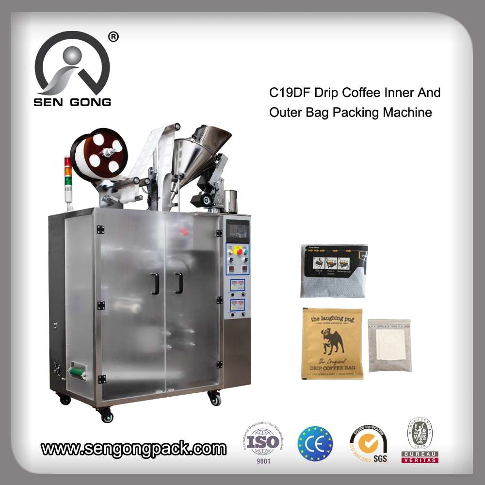 C19DF koffiezakfiltersluitmachine