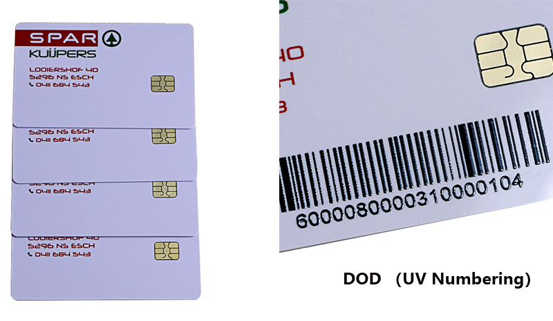 ISSI 4442 IC-kaarten met streepjescode