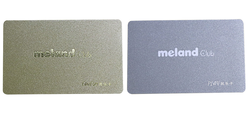 Zilverpoeder 13,56 MHz Mifare® Classic 1K Iso-kaart voor lidmaatschap