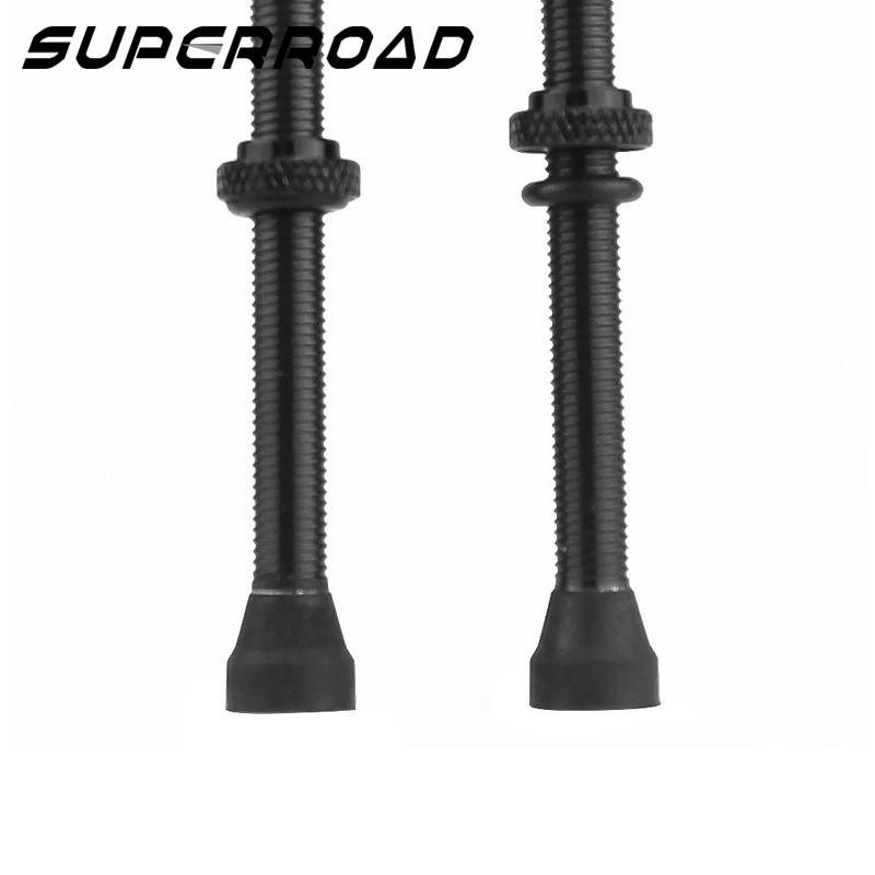 Superroad 44/55/60/70/90/110 mm tubeless luchtventiel