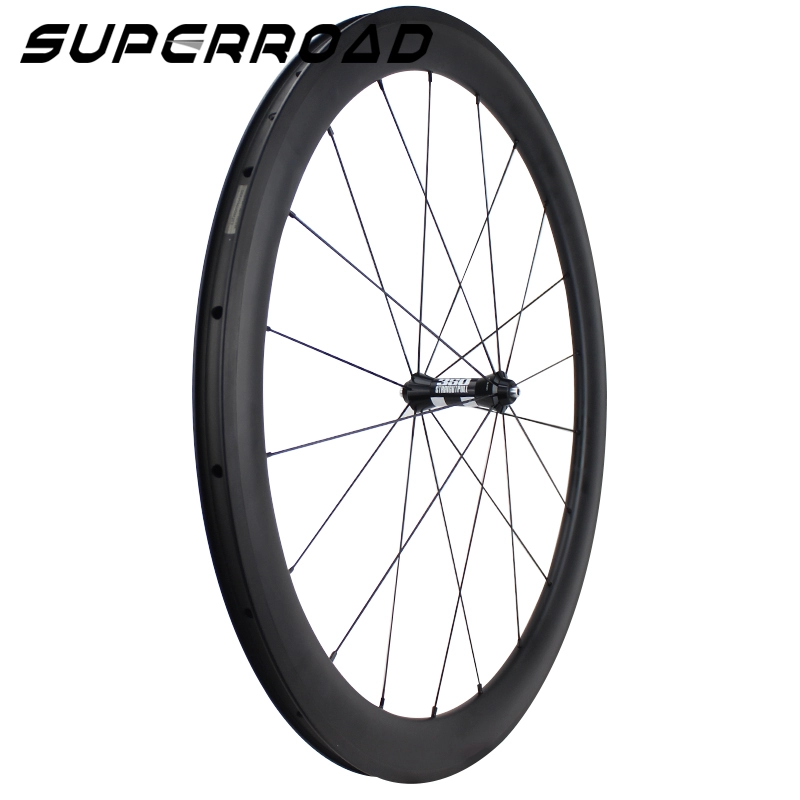 700C 50 mm tubeless racefietswielen met DT 350-naaf