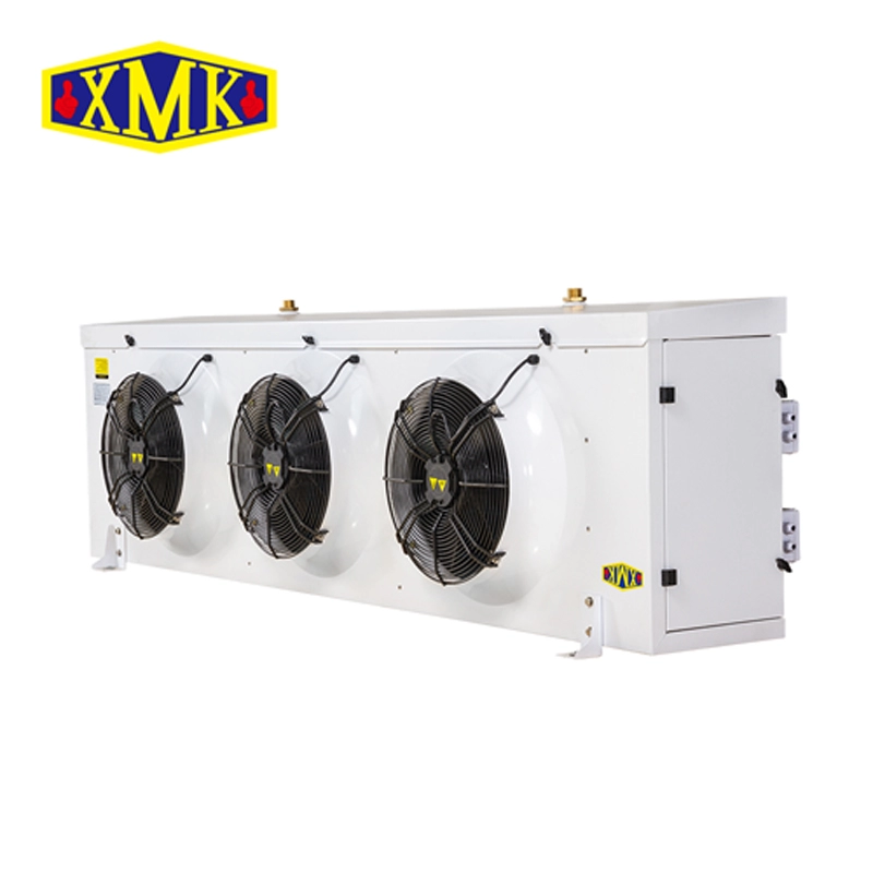 Luchtkoeler met drie ventilatoren voor koude ruimtes met lage temperatuur