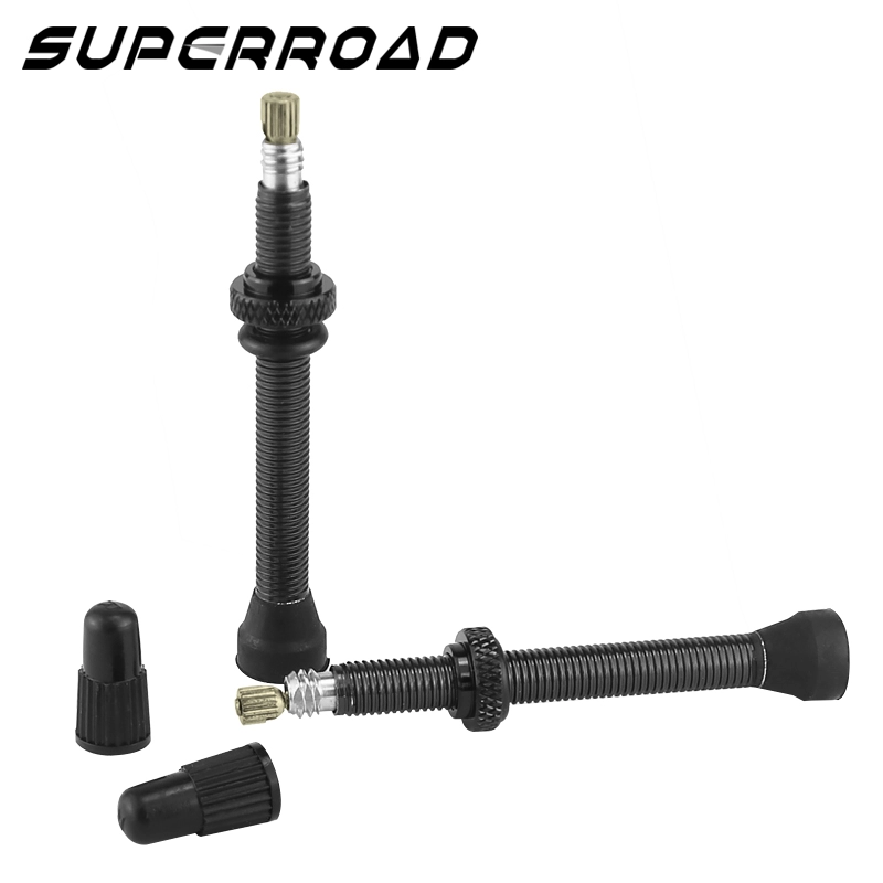 Superroad 44/55/60/70/90/110 mm tubeless luchtventiel