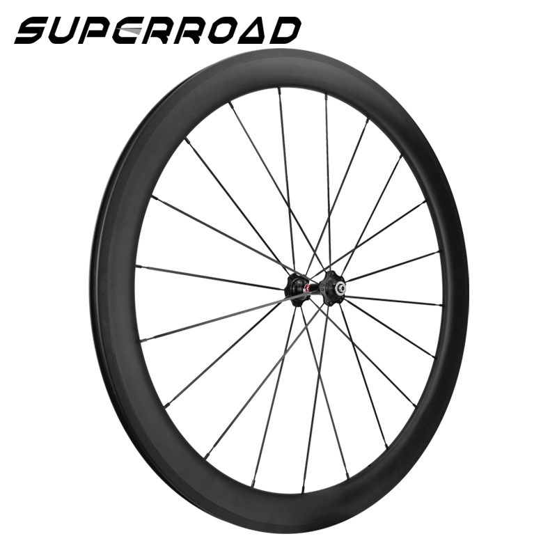 Superroad instapniveau 50 mm goedkope carbon draadbanden