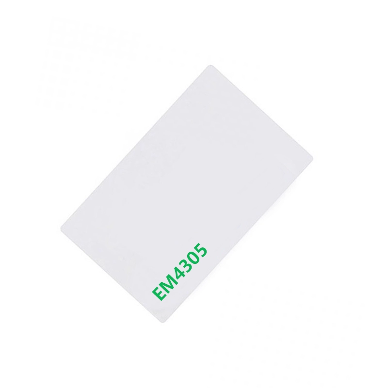 Witte blanco 125KHz EM4305 RFID-chipkaarten