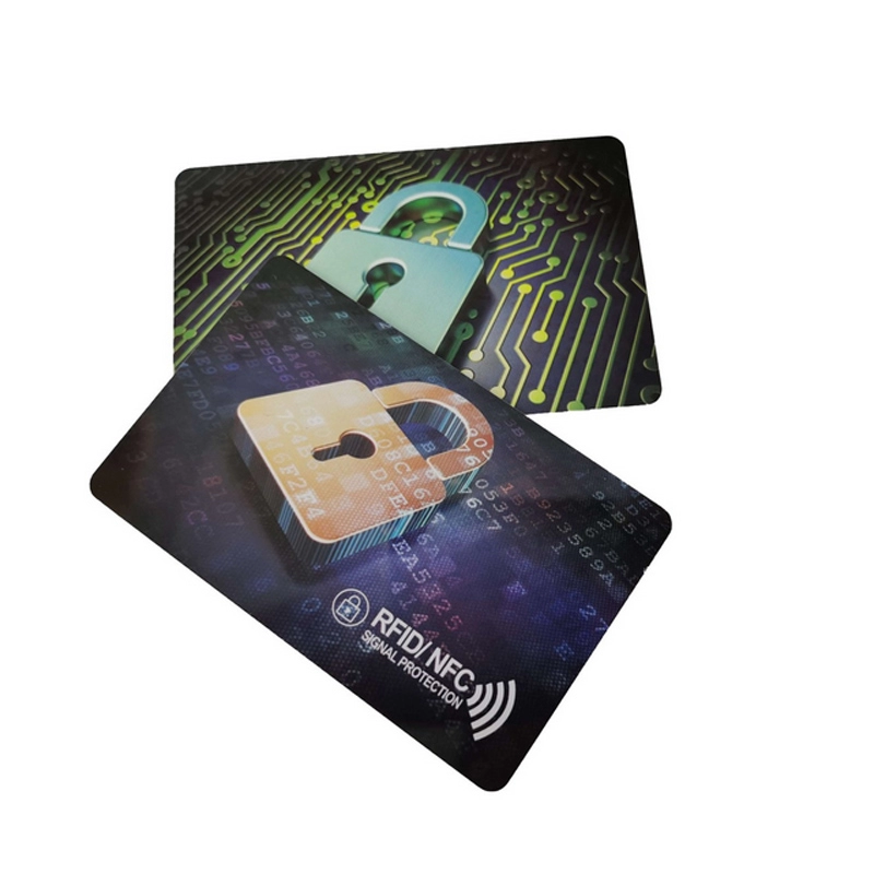 Hoge veiligheid RFID-blokkeerkaarten om uw portemonnee te beschermen