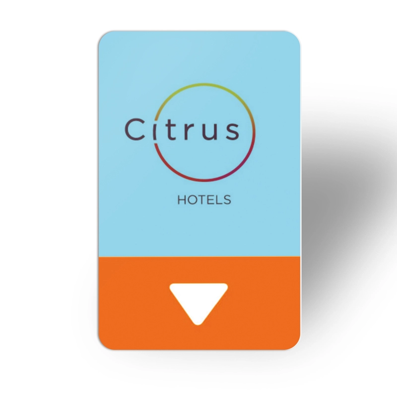 Aangepaste plastic Vingcard RFID-hotelsleutelkaart