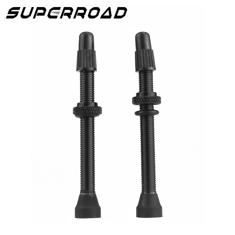 Superroad 44/55/60/70/90/110 mm tubeless luchtventiel