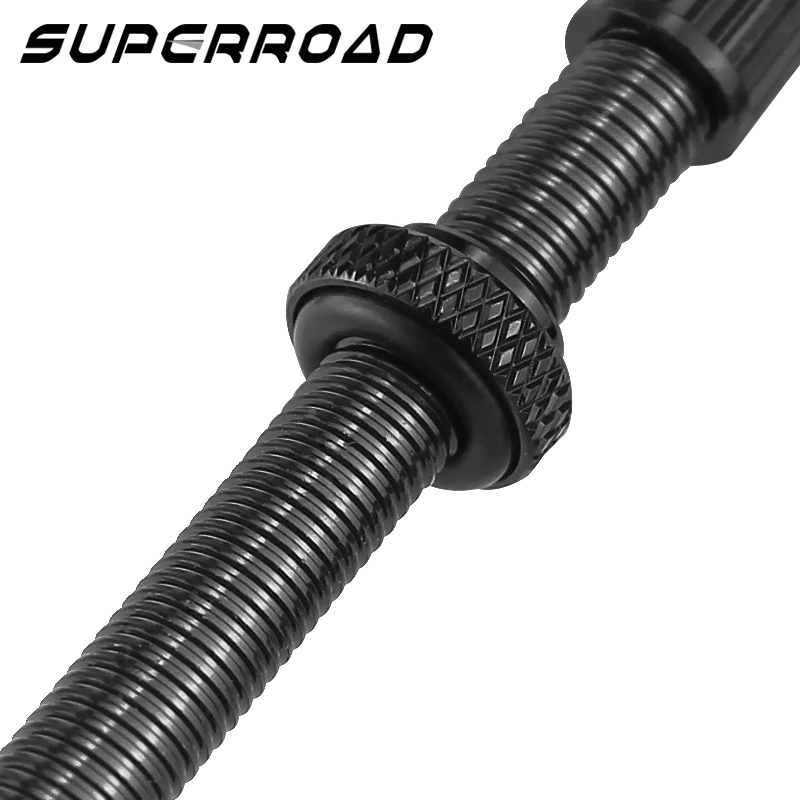 Superroad 44/55/60/70/90/110 mm tubeless luchtventiel