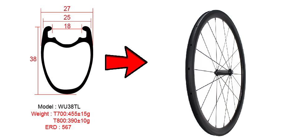 carbon clincher voorwielen