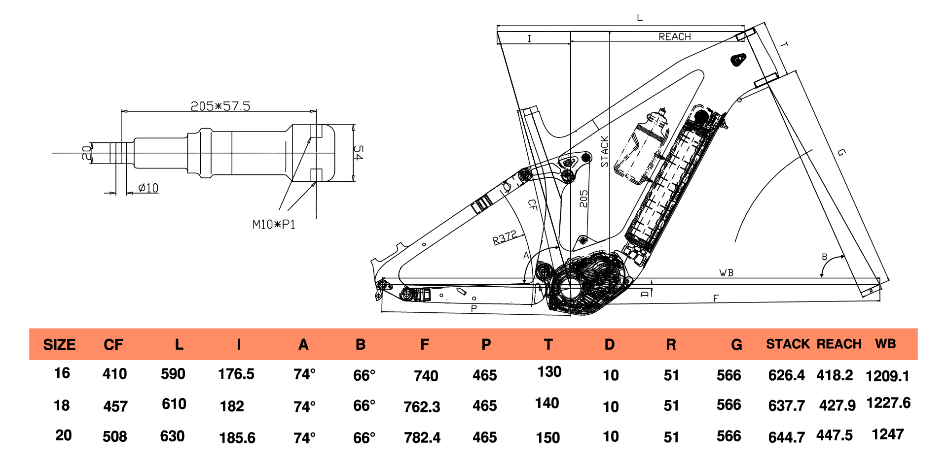 superroad ebike-frame