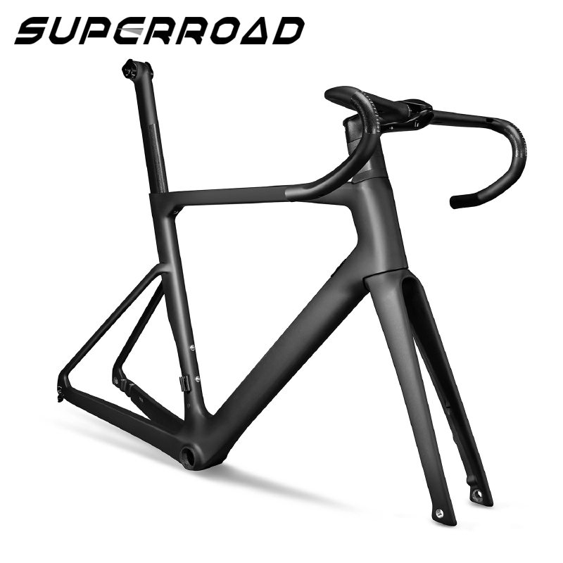 UCI-goedgekeurd 700C carbon race-schijfremframe