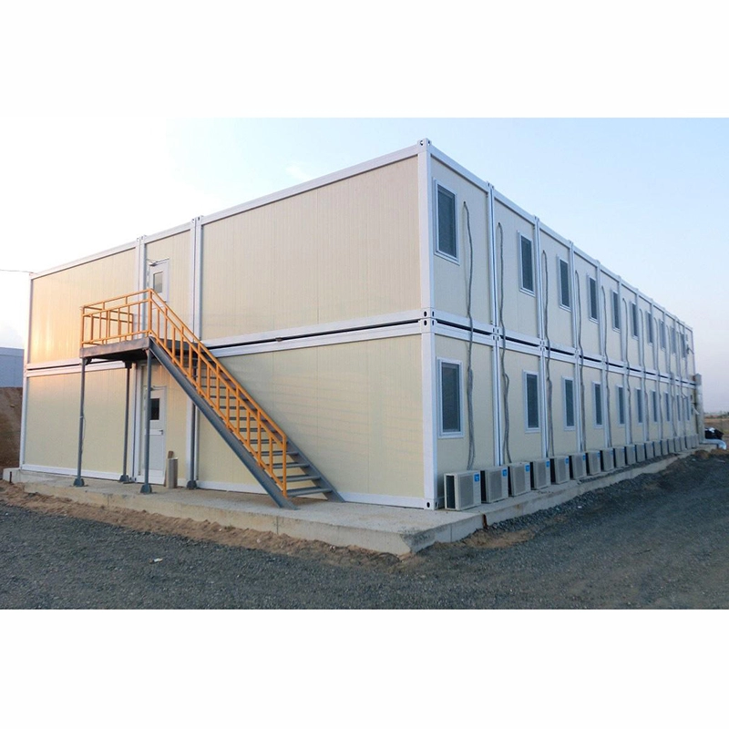 China Groothandelsprijs Lichte staalconstructie Geprefabriceerd Flat Pack Container House Prefab House