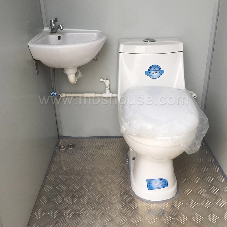 China Fabriek geprefabriceerd mobiel EPS draagbaar toilet