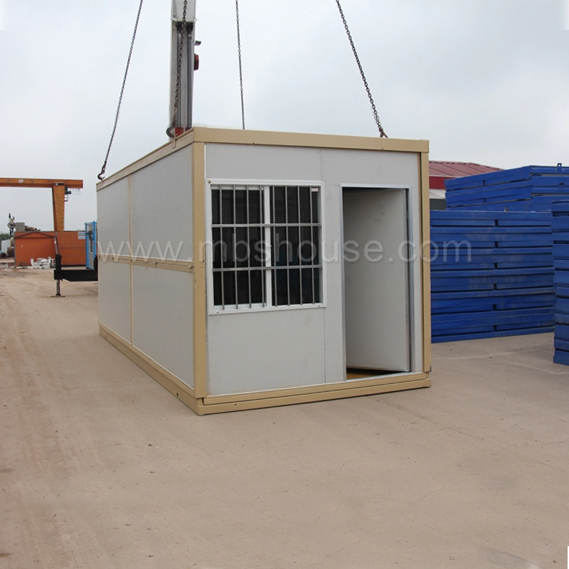 Hoge kwaliteit, goedkoop, eenvoudig te installeren, waterdicht prefab opvouwbaar containerhuis