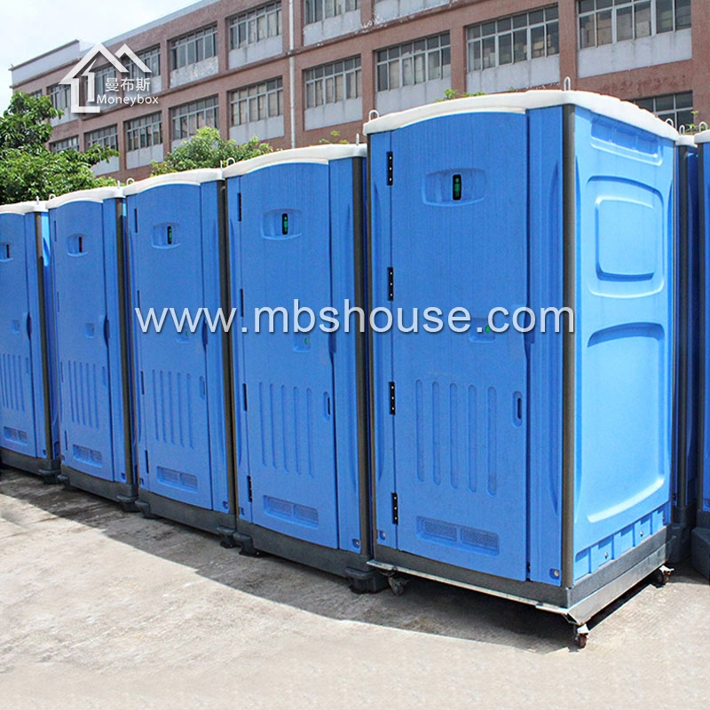 China HDPE-fabrikanten van enkele mobiele draagbare toiletten