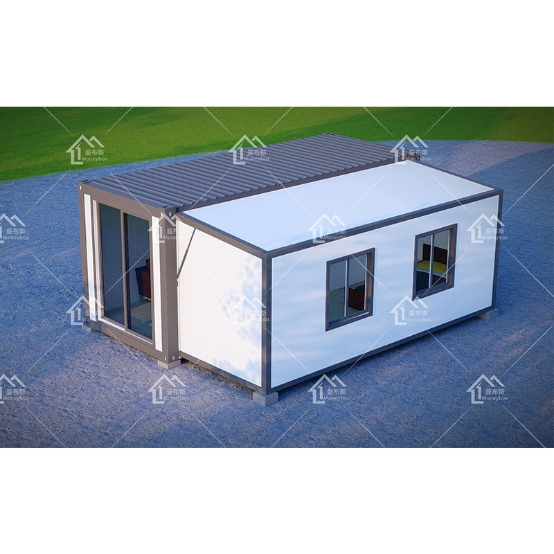 China Prefab modulaire huizen Uitbreidbaar containerhuis met één slaapkamer