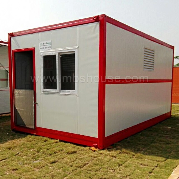 Opvouwbaar prefab modulair klein huis mobiel containerhuis